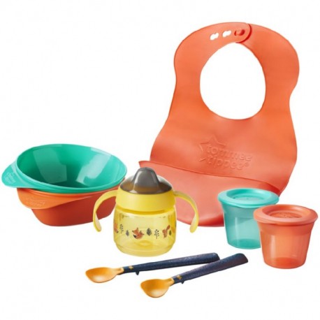 Tommee Tippee Σετ φαγητού για τα πρώτα γεύματα 8τμχ