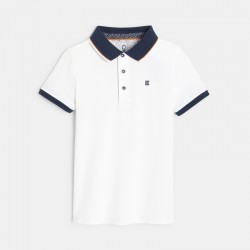 TCHIC POLO MC COL ET DETAILS C