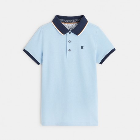 TCHIC POLO MC COL ET DETAILS C