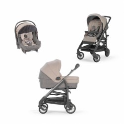 Σύστημα μεταφοράς χωρίς σκελετό Inglesina Trilogy System Quattro Bermuda Beige