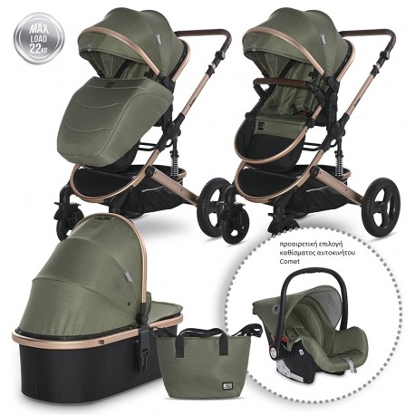 Καρότσι και port-bebe Lorelli® Boston Loden Green
