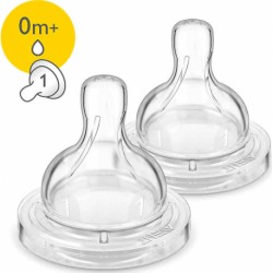 Philips-Avent θηλή Airflex 0M+, σετ των 2 (SCF631/27)