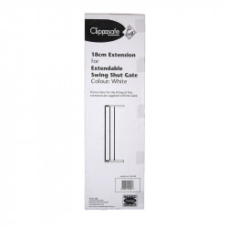 Clippasafe προέκταση πόρτας ασφαλείας Swing Shut 18 cm