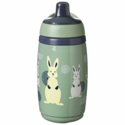 Tommee Tippee Superstar Κύπελο ισοθερμικό με σκληρό στόμιο Green 266ml