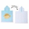 Πόντσο θαλάσσης διπλής όψης FlapJackKids Fish / Jellyfish 2-6 ετών