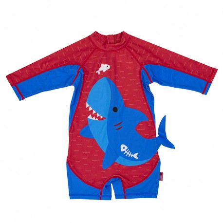 Μαγιό - φορμάκι ολόσωμο ZOOCCHiNi™ Blue Shark 2-3 ετών