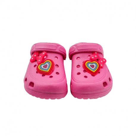 POLLINO SANDALE ALVA PINK 24-35 ΣΑΝΔΑΛΙΑ ΤΥΠΟΥ CROCS