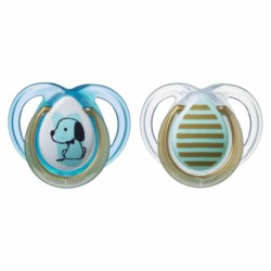 Tommee Tippee πιπίλες Moda 0-6m για αγόρι, σετ των 2
