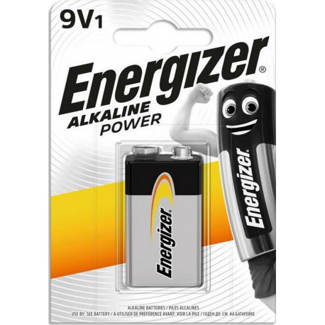 Μπαταρία αλκαλική Energizer® Power 9V