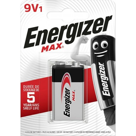 Μπαταρία αλκαλική Energizer® Max 9V
