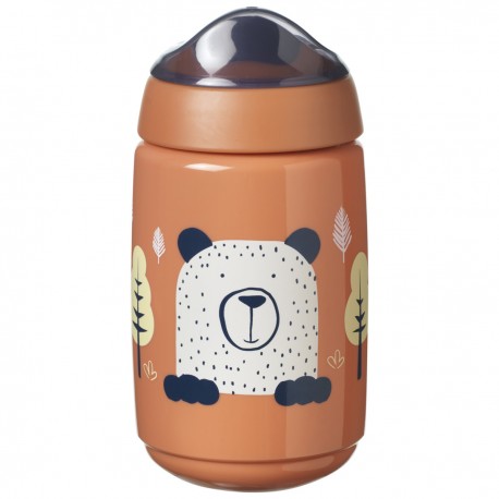 Tommee Tippee Superstar Κύπελο με μαλακό στόμιο Orange 390ml