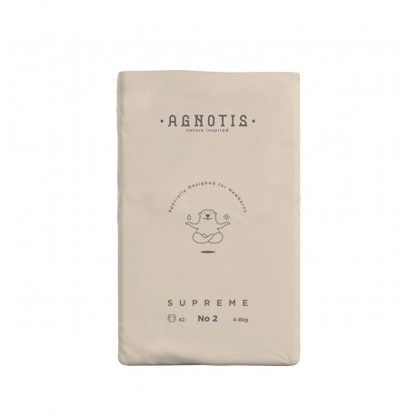 Βρεφικές πάνες Agnotis Supreme No2 (4-8 kg) 42 τεμάχια