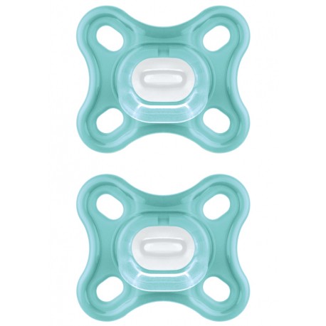 MAM πιπίλα Comfort 0-2 μηνών Unisex, σετ των 2