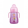 MAM Ποτηράκι μετάβασης Trainer+ με θηλή και στόμιο - Κορίτσι