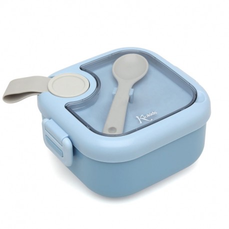 Kiokids® Ταπεράκι φαγητού με κουταλάκι Σιέλ 750ml