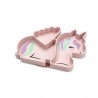 Melii Πιάτο σιλικόνης με βεντούζα Unicorn