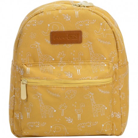 Παιδικό σακίδιο πλάτης FreeON® Small Animals Yellow