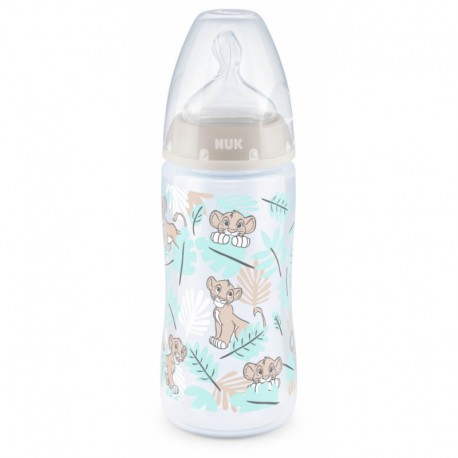 NUK® Mπιμπερό First Choice+ με δείκτη θερμοκρασίας Disney Lion King 300ml (1τμχ)
