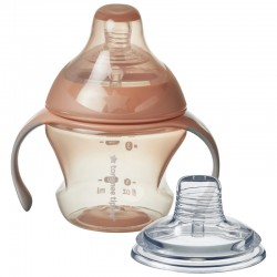 Tommee tippee κύπελλο μετάβασης Closer to nature® Bottle to Cup 150 ml Red