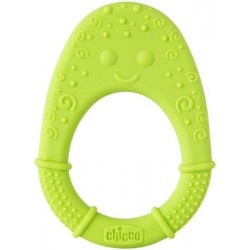 Chicco Κρίκος οδοντοφυΐας σιλικόνης Soft Αβοκάντο 2m+