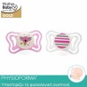 Chicco πιπίλα Physio Light για τη νύχτα 6-16M, σετ των 2