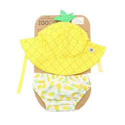 Σετ πάνα - μαγιό και καπέλο ZOOCCHiNi™ Pineapple 12-24 μηνών
