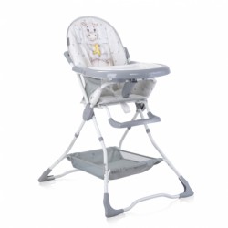 LoreLLi® καρέκλα φαγητού Bonbon Noble Grey Hippo