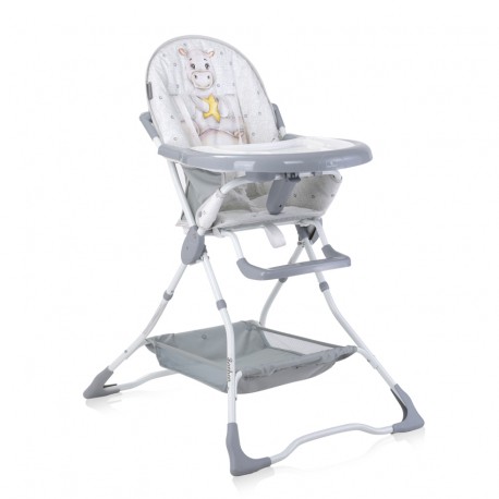 LoreLLi® καρέκλα φαγητού Bonbon Noble Grey Hippo