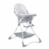 LoreLLi® καρέκλα φαγητού Bonbon Noble Grey Hippo