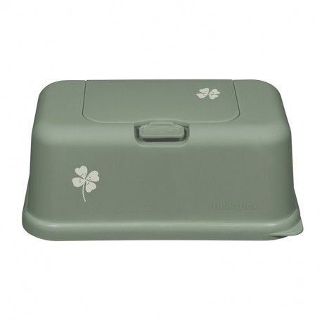 Funkybox Θήκη για μωρομάντηλα Green - Lucky clover