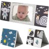 Βρεφικό βιβλίο με καθρέφτη Taf toys Tummy-Time Mirror Book