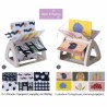 Περιστρεφόμενο βιβλίο με ήχο Taf Toys - Urban Garden