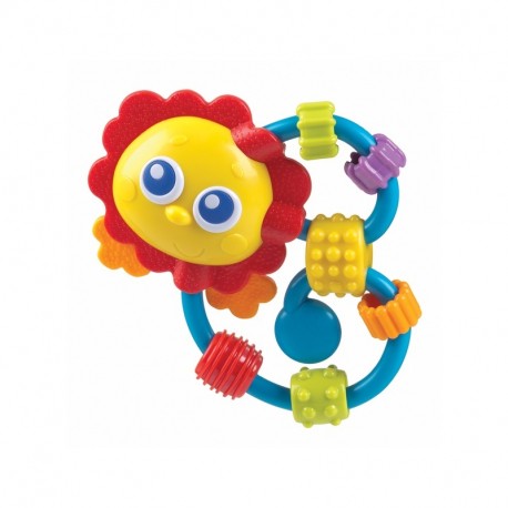 Κουδουνίστρα οδοντοφυΐας Playgro™ Curly Critter Lion