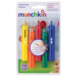 Μαρκαδόροι μπάνιου Munchkin Bath Time Crayons σετ των 5