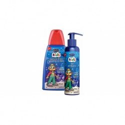 Adelco kids Τζελ χτενίσματος 200 ml + Δώρο σαμπουάν - ντους 300 ml