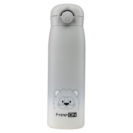 Θερμός υγρών FreeON® 480ml Lion Grey