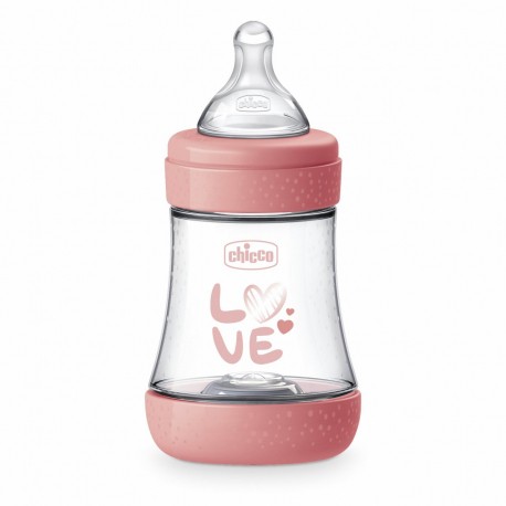 Chicco μπιμπερό Perfect 5 150ml Ροζ 0m+ (1τμχ)