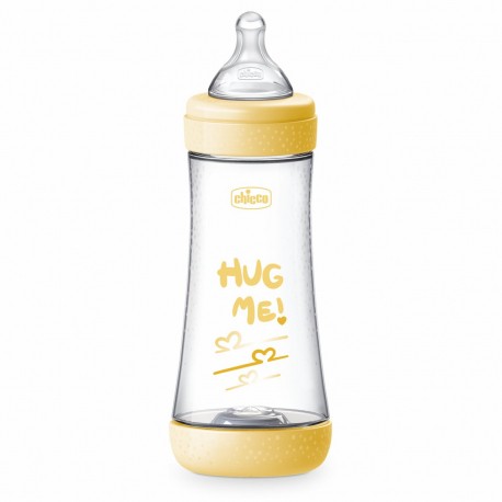 Chicco μπιμπερό Perfect 5 300ml Κίτρινο 4m+ (1τμχ)