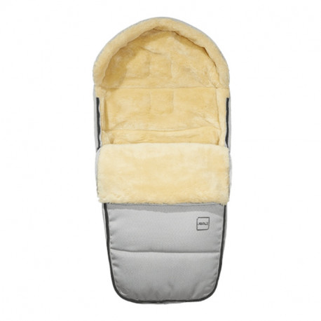 Μάλλινος ποδόσακος καροτσιού Joolz Polar Futmuff Silver