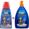 Adelco kids Σαμπουάν-ντους για μαλλιά και σώμα 500ml + Δώρο σαμπουάν-ντους 300ml