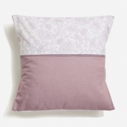 Μαξιλάρι διακοσμητικό δίχρωμο Ήρα Boho Lilac
