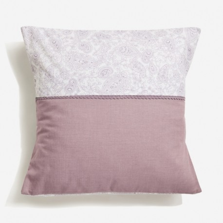 Μαξιλάρι διακοσμητικό δίχρωμο Ήρα Boho Lilac