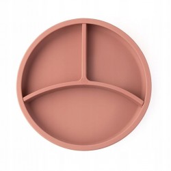 Πιάτο σιλικόνης Eco Rascals Pink