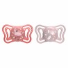 Πιπίλα Chicco PhysioForma Light Ροζ 6-16m, σετ των 2