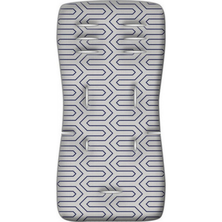 Στρώμα καροτσιού GRECO STROM Memory Foam Maze Grey
