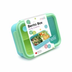 Φαγητοδοχείο Melli Bento 3 θέσεων 1250ml Μπλε