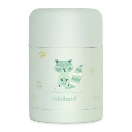 Θερμός φαγητού Miniland Food Thermos - Dolce 600ml Mint