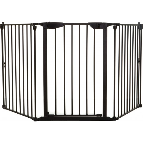 Πόρτα ασφαλείας Dreambaby® Newport 3 Panel Black