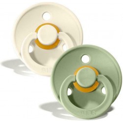 Πιπίλες Bibs® Colour Ivory/Sage No1, σετ των 2
