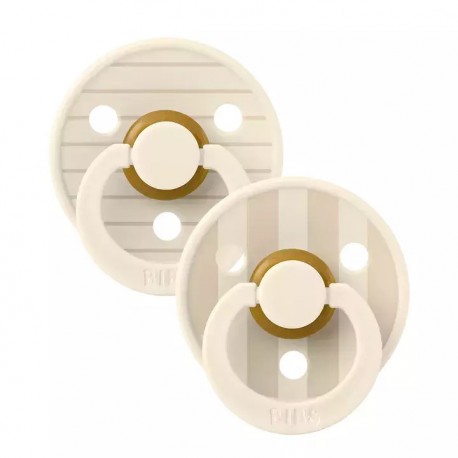 Πιπίλες Bibs® Colour Pin Vanilla No2, σετ των 2